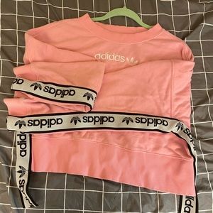 Adidas Cute Pink Crop Top